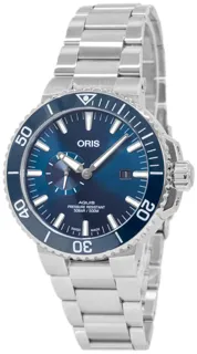 Oris Aquis 01 743 7733 4155-07 8 24 05PEB Stainless steel Blue