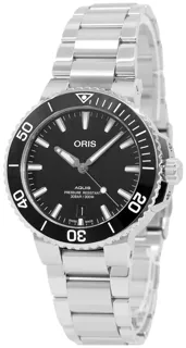 Oris Aquis Date 01 733 7732 4134-07 8 21 05PEB Stainless steel Black