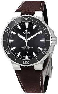 Oris Aquis 01 733 7730 4134-07 5 24 10EB Stainless steel Black