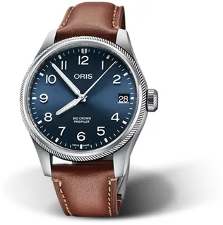 Oris Big Crown 01 751 7761 4065-07 6 20 07LC Stainless steel Blue