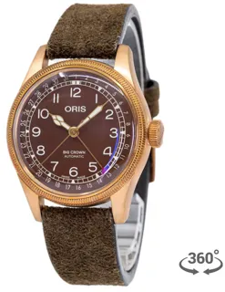 Oris Big Crown 01 754 7741 3166-07 5 20 74BR Bronze Brown