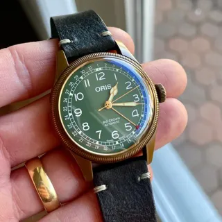 Oris Big Crown 01 754 7741 3167-07 5 20 58BR 40mm Bronze Green