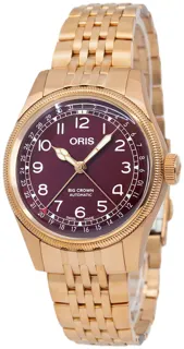 Oris Big Crown 01 754 7741 3168-07 8 20 01 Bronze Red