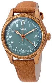 Oris Big Crown 01 754 7749 3167-07 5 17 66BR Bronze Green