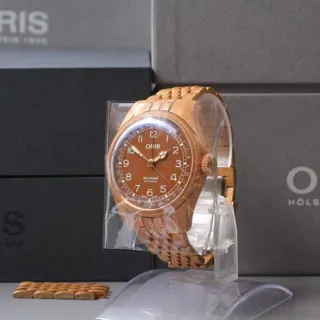 Oris Big Crown Pointer Date 7741-31 39mm Bronze Brown