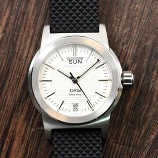 Oris Big Crown 35mm Stainless steel White