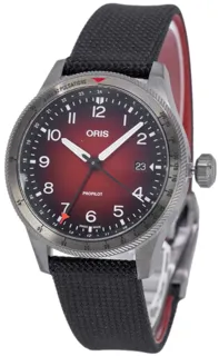 Oris ProPilot 01 798 7773 4268-07 3 20 14GLC 41mm Stainless steel Red