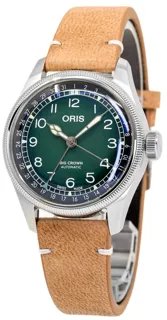 Oris Big Crown 01 754 7779 4067-Set Stainless steel Green