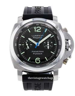 Panerai Luminor PAM 00253 44mm brushed/polished steel Black