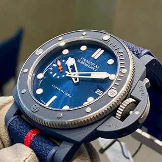 Panerai Submersible PAM01466 44mm Ceramic Blue