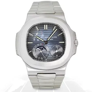 Patek Philippe Nautilus Moonphase 5712/1A-001 40mm Stainless steel Blue