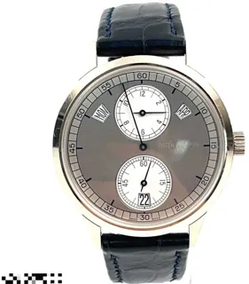 Patek Philippe Annual Calendar Regulator 5235G-001 40.5mm White gold Silver