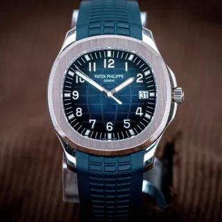 Patek Philippe Aquanaut 5168G-001 42mm White gold Blue