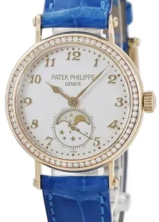 Patek Philippe Moonphase 7121J-001 33mm Yellow gold White