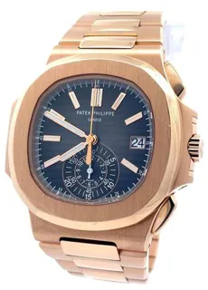 Patek Philippe Nautilus 5980/1R-001 40.5mm Rose gold Black