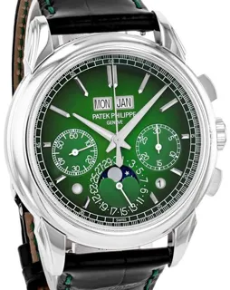 Patek Philippe Perpetual Calendar Chronograph 5270P-014 41mm Platinum Green