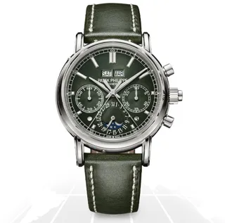 Patek Philippe Perpetual Calendar Split-Seconds Chronograph 5204G-001 40mm White gold Green