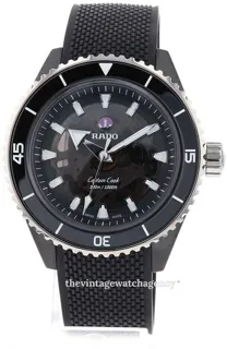 Rado Captain Cook R32127156 43mm Ceramic and Titanium and Stainless steel and PVD Black