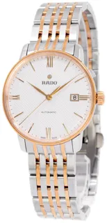 Rado Coupole Classic R22860067 Yellow gold and Stainless steel White