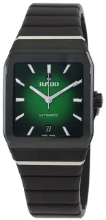 Rado Diastar R10202319 Ceramic and Stainless steel and PVD Black and Green