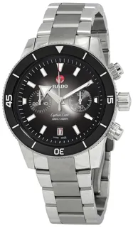 Rado Captain Cook R32145158 Ceramic and Stainless steel Black