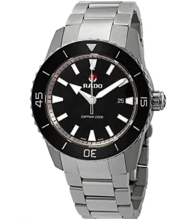 Rado HyperChrome Captain Cook R32501153 Ceramic and Titanium Black