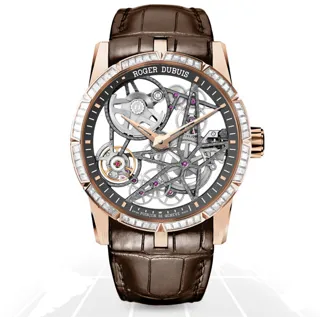 Roger Dubuis Excalibur RDDBEX0423 42mm Rose gold Skeletonized