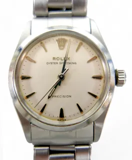 Rolex Oyster Speedking Precision 6420 Stainless steel Silver