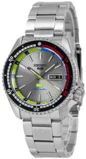 Seiko 5 Sports SRPL33K1 42.5mm Stainless steel Silver