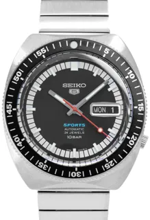 Seiko 5 Sports SRPK17K1 39.5mm Stainless steel Black