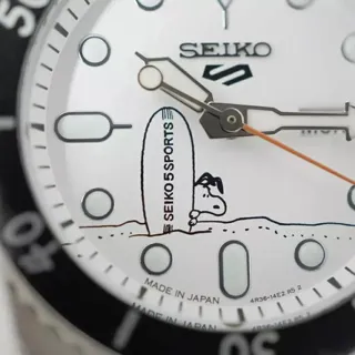 Seiko 5 Sports SRPK25K1 38mm Stainless steel White