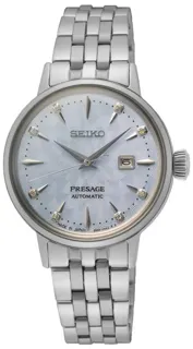 Seiko Presage SRE007J1 28mm Stainless steel blue