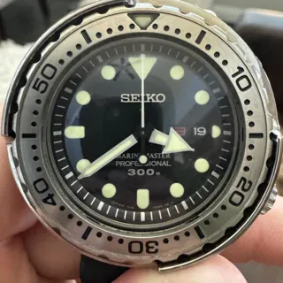 Seiko Prospex SBBN033 47.5mm Stainless steel Black