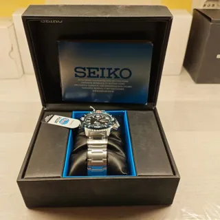 Seiko Prospex SRPE27K1 42.5mm Stainless steel Black