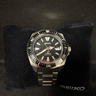 Seiko Prospex SRPE35K1 44mm Stainless steel Black