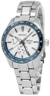 Seiko Presage SPB223J1 Stainless steel White