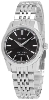 Seiko King Seiko SPB283J1 Stainless steel Black