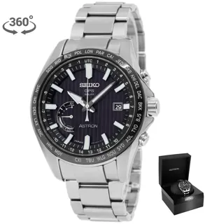 Seiko Astron SSE161J1 Stainless steel Black