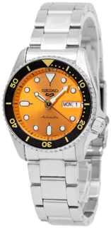 Seiko 5 Sports SRPK35K1 Stainless steel Orange