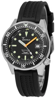 Squale 1521 1521BKBL.VO Stainless steel Black