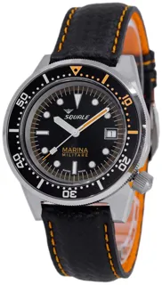 Squale Marina Militare Limited Ed Auto 1521MARINA.MIBK Stainless steel Black