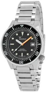 Squale 1521 Classic COSC Auto 1521COSCL.SQ20B 42mm Stainless steel Black