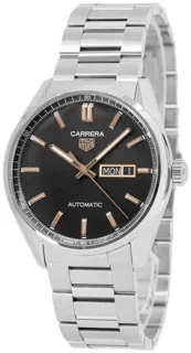 TAG Heuer Carrera WBN2013.BA0640 41mm Stainless steel Black