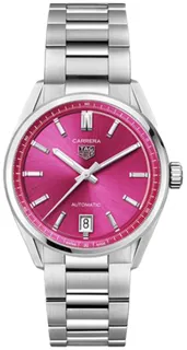 TAG Heuer Carrera WBN2313.BA0001 36mm Stainless steel Pink