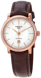 Tissot Carson T122.207.36.031.00 30mm Rose gold Silver