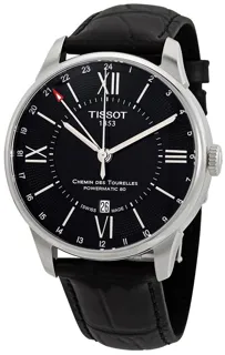 Tissot Chemin Des Tourelles T099.429.16.058.00 42mm Stainless steel Black