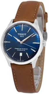 Tissot Chemin Des Tourelles T139.407.16.041.00 42mm Stainless steel blue