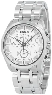 Tissot Couturier T0356171103100 41mm Stainless steel White