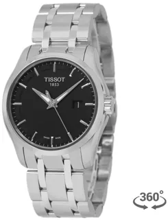 Tissot Couturier T035.410.11.051.00 Stainless steel Black