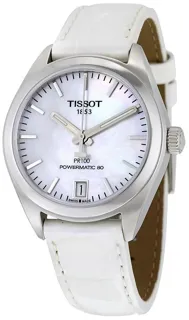 Tissot Powermatic 80 T101.207.16.111.00 Stainless steel White